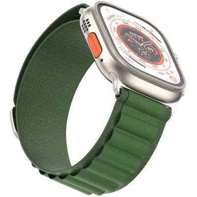 Ремінець ArmorStandart Alpina Band для Apple Watch All Series Ultra 49mm Green (ARM65020) Ремінець ArmorStandart Alpina Band для Apple Watch All Series Ultra 49mm Green (ARM65020)