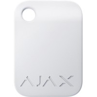 Набір безконтактних брелок AJAX Tag White 10 шт (22794) Набір безконтактних брелок AJAX Tag White 10 шт (22794)