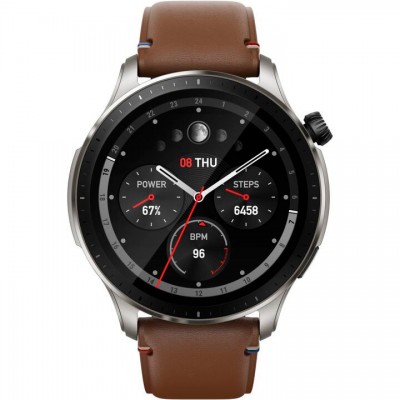 Смарт-годинник AMAZFIT GTR 4 Vintage Brown Leather