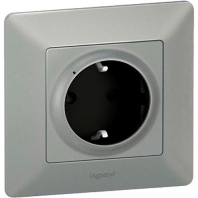 Розумна розетка LEGRAND NETATMO 2К + З 16А 230В Silver (752394) Розумна розетка LEGRAND NETATMO 2К + З 16А 230В Silver (752394)