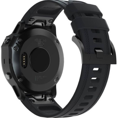 Ремінець ARMORSTANDART для Garmin Fenix 5s/6s Silicone 20mm Black (ARM60799) Ремінець ARMORSTANDART для Garmin Fenix 5s/6s Silicone 20mm Black (ARM60799)