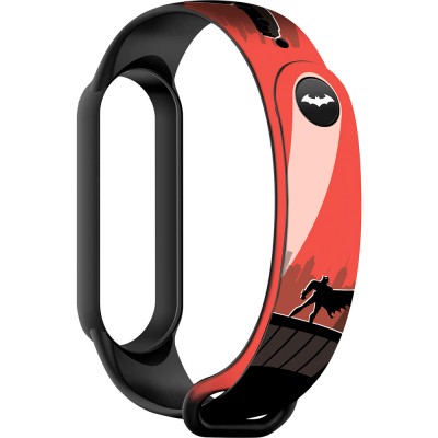 Ремінець ARMORSTANDART Bat siluet для Xiaomi Mi Band 6/5 Black (ARM59264)