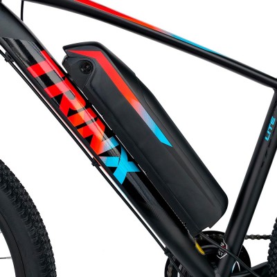 Електровелосипед TRINX E-Bike X1E 17 Matt Black-Red-Blue (X1EMBRB) Електровелосипед TRINX E-Bike X1E 17 Matt Black-Red-Blue (X1EMBRB)