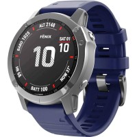 Ремінець ARMORSTANDART для Garmin Fenix 5x/6x Silicone 26mm Dark Blue (ARM60804) Ремінець ARMORSTANDART для Garmin Fenix 5x/6x Silicone 26mm Dark Blue (ARM60804)
