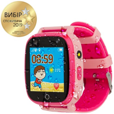 Смарт-годинник AMIGO GO001 iP67 Pink Смарт-годинник AMIGO GO001 iP67 Pink