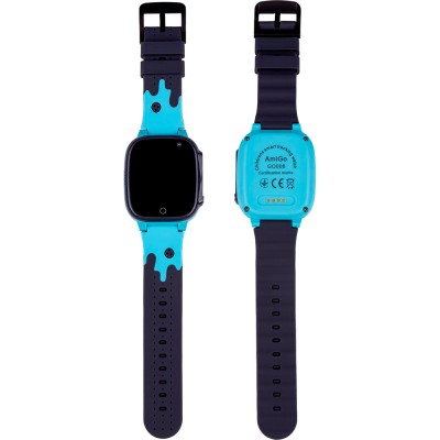 Смарт-годинник AMIGO GO008 MILKY GPS WIFI Blue Смарт-годинник AMIGO GO008 MILKY GPS WIFI Blue