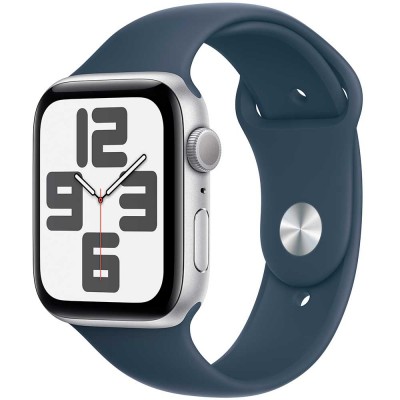 Смарт-годинник APPLE Watch SE 2023 GPS 44mm Silver Alum Storm Blue Sp/b - M/L (MREE3QP/A)