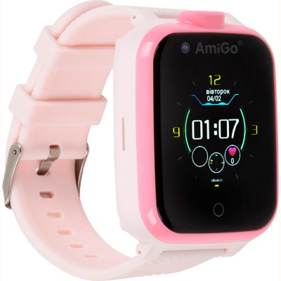 Смарт-годинник AMIGO GO006 GPS 4G WIFI Pink Смарт-годинник AMIGO GO006 GPS 4G WIFI Pink