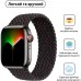Ремінець ARMORSTANDART Braided Solo Loop Apple Watch 38/40/41mm Black Unity Size 2 120mm (ARM64894)