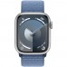 Смарт-годинник APPLE Watch Series 9 GPS 45mm Silver Alum Winter Blue Sp/Loop (MR9F3QP/A)