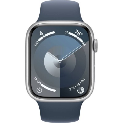 Смарт-годинник APPLE Watch Series 9 GPS 41mm Silver Alum Storm Blue Sp/b - S/M (MR903QP/A) Смарт-годинник APPLE Watch Series 9 GPS 41mm Silver Alum Storm Blue Sp/b - S/M (MR903QP/A)