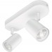 Розумний світильник WIZ IMAGEO Spots накладний точковий 2x5W 2200-6500K RGB Wi-Fi White (929002658801)