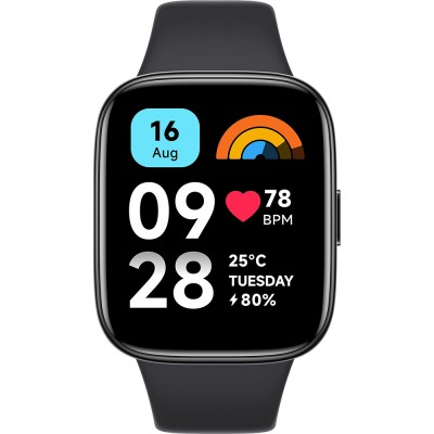 Смарт-годинник XIAOMI Redmi Watch 3 Active Black (BHR7266GL)