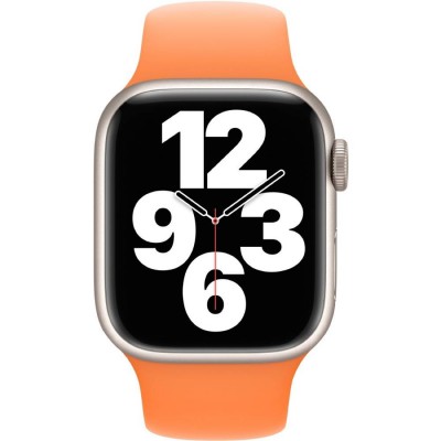 Ремінець Apple Sport Band для Apple Watch 41mm Regular Orange (MR2N3ZM/A) Ремінець Apple Sport Band для Apple Watch 41mm Regular Orange (MR2N3ZM/A)