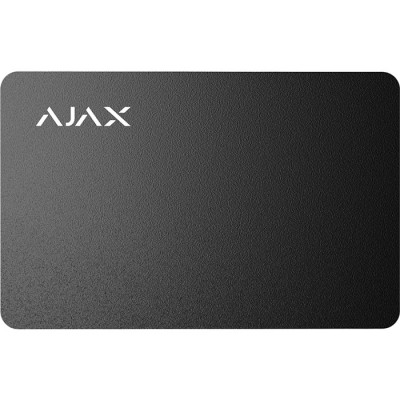 Набір безконтактних карток AJAX Pass Black 10 шт (22787) Набір безконтактних карток AJAX Pass Black 10 шт (22787)
