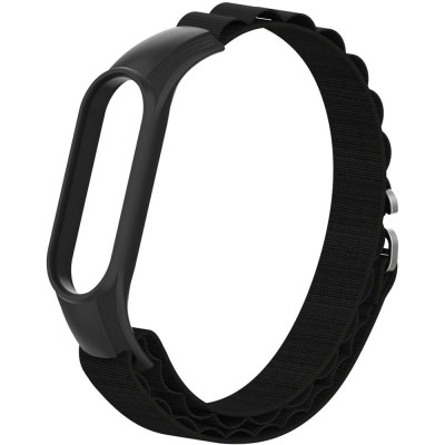 Ремінець ARMORSTANDART AlpinaStyle Band для Xiaomi Mi Band 7/6/5/4 Black (ARM64987) Ремінець ARMORSTANDART AlpinaStyle Band для Xiaomi Mi Band 7/6/5/4 Black (ARM64987)