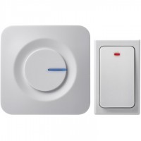 Дверний дзвінок Emos бездротовий White (P5729)