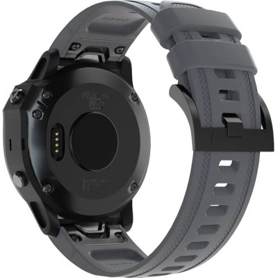 Ремінець ARMORSTANDART для Garmin Fenix 5s/6s Silicone 20mm Grey (ARM60812) Ремінець ARMORSTANDART для Garmin Fenix 5s/6s Silicone 20mm Grey (ARM60812)