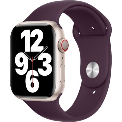 Ремінець Apple Sport Band для Apple Watch 45mm Regular Elderberry (MP7Q3ZM/A) Ремінець Apple Sport Band для Apple Watch 45mm Regular Elderberry (MP7Q3ZM/A)