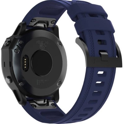 Ремінець ARMORSTANDART для Garmin Fenix 5s/6s Silicone 20mm Dark Blue (ARM60810) Ремінець ARMORSTANDART для Garmin Fenix 5s/6s Silicone 20mm Dark Blue (ARM60810)