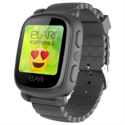 Смарт-годинник ELARI KidPhone 2 Black (KP-2B) Смарт-годинник ELARI KidPhone 2 Black (KP-2B)