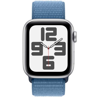 Смарт-годинник APPLE Watch SE 2023 GPS 44mm Silver Alum Winter Blue Sp/Loop (MREF3QP/A) Смарт-годинник APPLE Watch SE 2023 GPS 44mm Silver Alum Winter Blue Sp/Loop (MREF3QP/A)