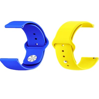 Ремінець BECOVER Ukrainian Freedom для Amazfit Stratos 2/3/GTR 2/ Nexo/GTR 3 Pro Yellow-Blue (707827)
