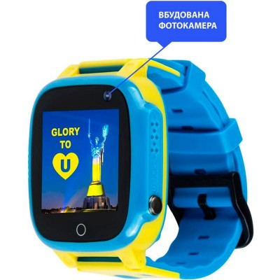 Смарт-годинник AMIGO GO008 GLORY GPS WIFI Blue-Yellow Смарт-годинник AMIGO GO008 GLORY GPS WIFI Blue-Yellow