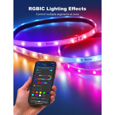 Розумна світлодіодна стрічка GOVEE H6172 Phantasy Outdoor LED RGBIC Strip (H61723D1) Розумна світлодіодна стрічка GOVEE H6172 Phantasy Outdoor LED RGBIC Strip (H61723D1)