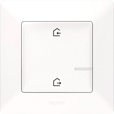 Головний вимикач Я вдома / Я поза домом Legrand Valena Life with Netatmo White (752186) Головний вимикач Я вдома / Я поза домом Legrand Valena Life with Netatmo White (752186)