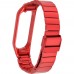 Браслет ARMORSTANDART Metal Band Link 603 для Xiaomi Mi Band 6/5 Red (ARM59068)