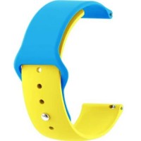 Ремінець BECOVER Russian Freedom Honor MagicWatch 2/Huawei Watch 3 Pro Classic Yellow-Blue (707825) Ремінець BECOVER Russian Freedom Honor MagicWatch 2/Huawei Watch 3 Pro Classic Yellow-Blue (707825)