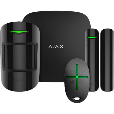 Комплект сигналізації AJAX StarterKit 2 Black (000023479) Комплект сигналізації AJAX StarterKit 2 Black (000023479)