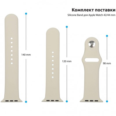 Ремінець ArmorStandart Sport Band (3 Straps) для Apple Watch 42/44/45/49mm Ivory White (ARM57868) Ремінець ArmorStandart Sport Band (3 Straps) для Apple Watch 42/44/45/49mm Ivory White (ARM57868)