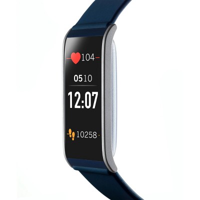 Фітнес-браслет MYKRONOZ ZeFit4 HR Blue/Silver