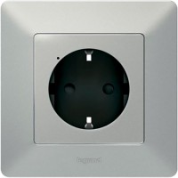 Розумна розетка LEGRAND NETATMO 2К + З 16А 230В Silver (752394) Розумна розетка LEGRAND NETATMO 2К + З 16А 230В Silver (752394)