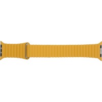 Ремінець ARMORSTANDART Leather Loop для Apple Watch All Series 38/40 мм Yellow (ARM57841) Ремінець ARMORSTANDART Leather Loop для Apple Watch All Series 38/40 мм Yellow (ARM57841)
