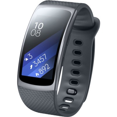 Фітнес-браслет SAMSUNG Gear Fit 2 (SM-R3600DAASEK) Dark Grey Фітнес-браслет SAMSUNG Gear Fit 2 (SM-R3600DAASEK) Dark Grey