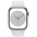 Смарт-годинник APPLE Watch Series 8 GPS 41 Silver Alum White Sp/B (MP6K3UL/A)