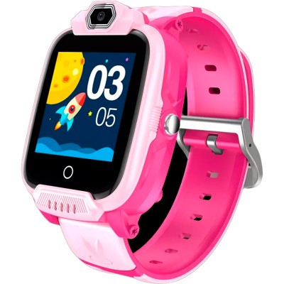 Смарт-годинник CANYON Jondy KW-44 Kids 4G Camera GPS WiFi Music Pink (CNE-KW44PP)