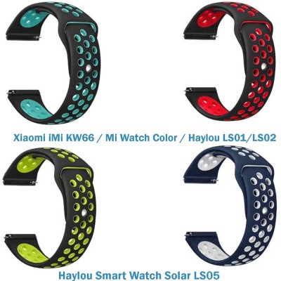 Набір ремінців BECOVER Vents Style для Xiaomi iMi KW66 / Haylou LS01/LS02 Boy (706543)