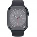 Смарт-годинник APPLE Watch Series 8 GPS 45 Midnight Alum Midnight Sp/B (MNP13UL/A)