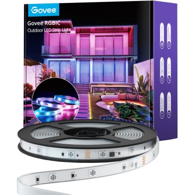Розумна світлодіодна стрічка GOVEE H6172 Phantasy Outdoor LED RGBIC Strip (H61723D1) Розумна світлодіодна стрічка GOVEE H6172 Phantasy Outdoor LED RGBIC Strip (H61723D1)
