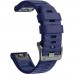 Ремінець ARMORSTANDART для Garmin Fenix 5x/6x Silicone 26mm Dark Blue (ARM60804)
