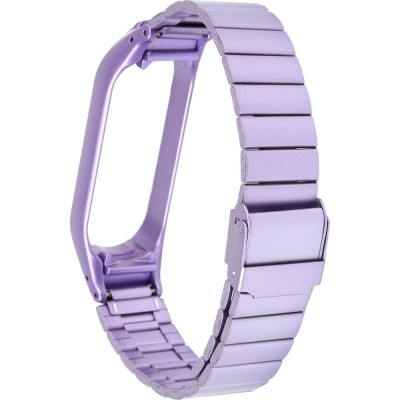 Браслет ARMORSTANDART Metal Band Link 603 для Xiaomi Mi Band 6/5 Light Purple (ARM59067)