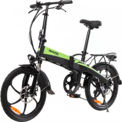 Електровелосипед MAXXTER 20" RUFFER Black-green Електровелосипед MAXXTER 20" RUFFER Black-green