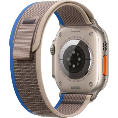 Ремінець Apple Trail Loop Apple Watch 49mm M/L Blue/Gray (MQEK3ZM/A) Ремінець Apple Trail Loop Apple Watch 49mm M/L Blue/Gray (MQEK3ZM/A)