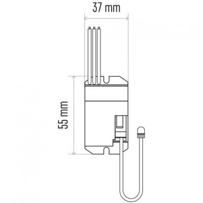 Датчик руху EMOS White (G1110)