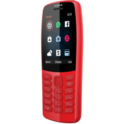 Мобільний телефон NOKIA 210 Dual SIM Red (TA-1139) Мобільний телефон NOKIA 210 Dual SIM Red (TA-1139)
