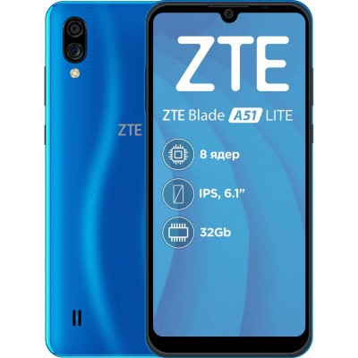 ZTE BLADE A51 lite 2/32GB blue (875802) ZTE BLADE A51 lite 2/32GB blue (875802)